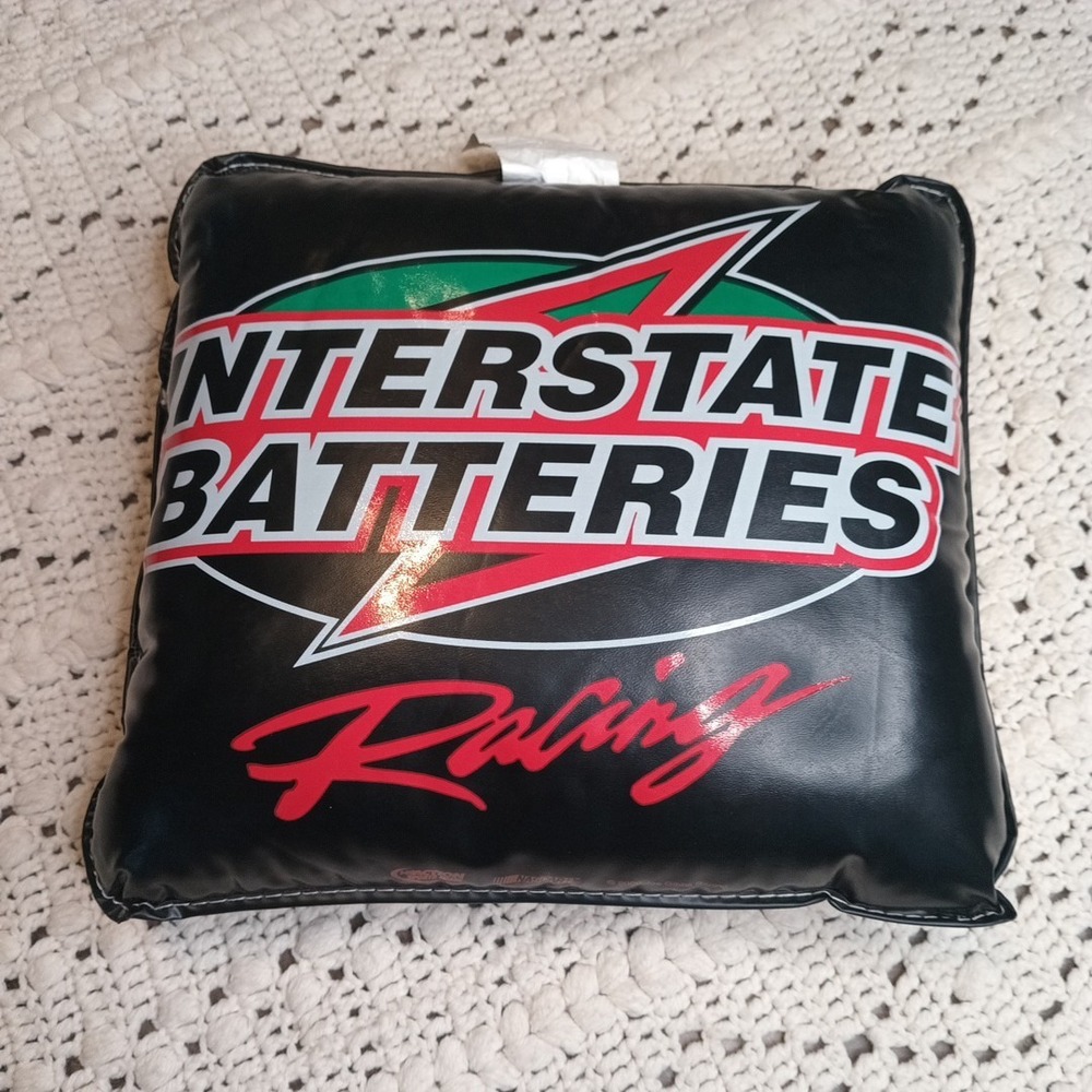 Vintage Y2K BOBBY LABONTE #18 Nascar 2000 Joe Gibbs Racing‎ Pillow Seat Sports - Picture 2 of 6